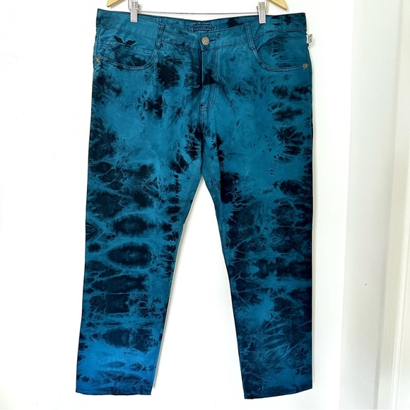 Robin's Jean Other - Robin’s Jean - Blue Tye Die Pants